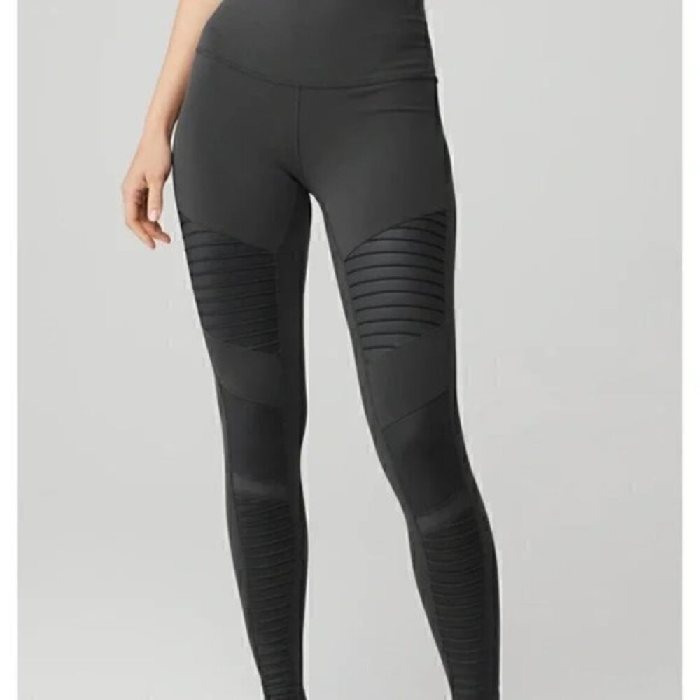 ALO Yoga High Waist Moto Leggings Size XS